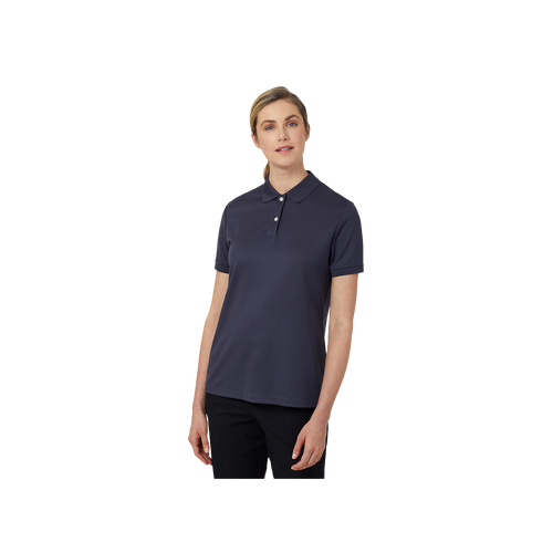 NNT Women's Antibacterial Polyface Short Sleeve Polo - Charcoal - Polos