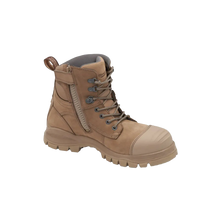 Load image into Gallery viewer, Blundstone Men&#39;s 984 Zip Sided Safety Boots - Stone - Safety Footwear
