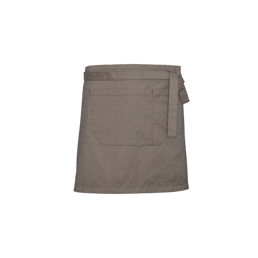 Biz Collection Unisex Urban 1/2 Waist Apron - Natural - Aprons