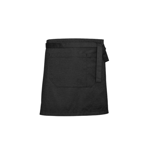 Biz Collection Unisex Urban 1/2 Waist Apron - Black Denim - Aprons