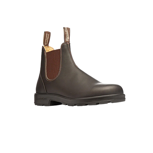 Blundstone Men's 600 Elastic Sided Work Boots - Brown - Non Safety Footwear