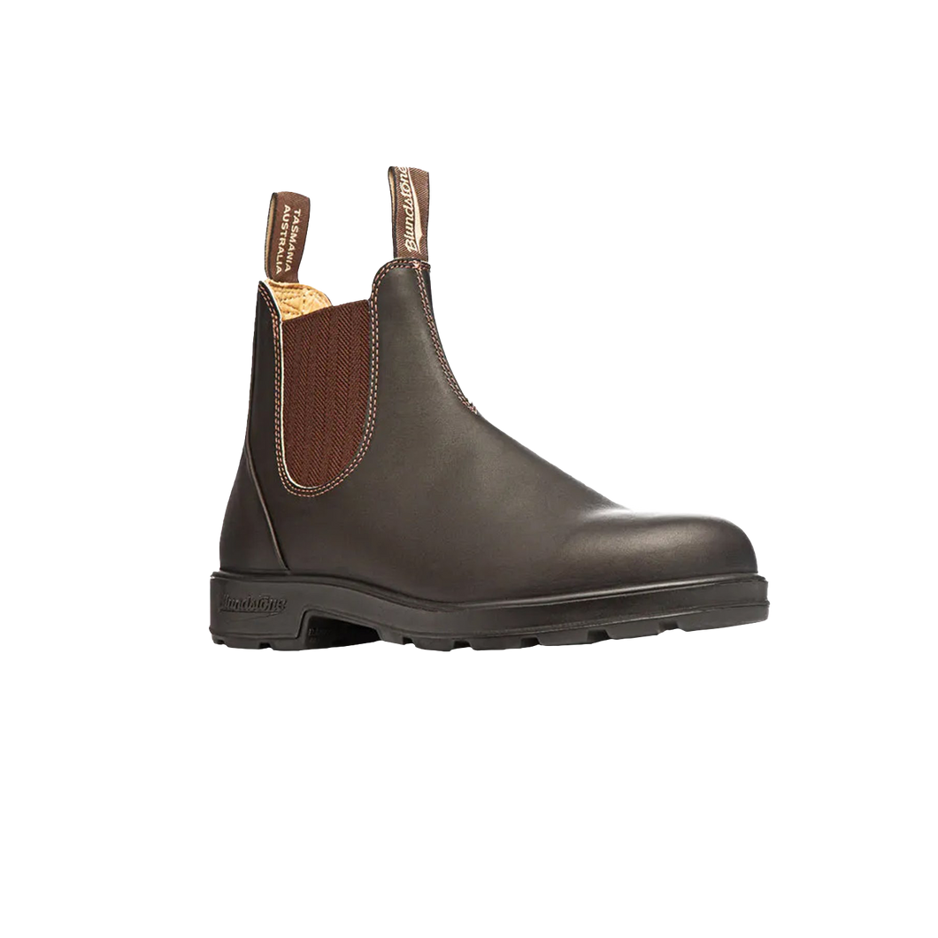 Blundstone Men's 600 Elastic Sided Work Boots - Brown - Non Safety Footwear