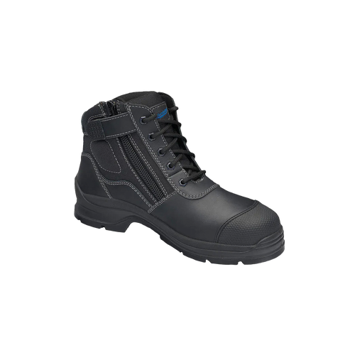 Blundstone Men's 319 Lace Up Safety Boots - Black - Safety Footwear