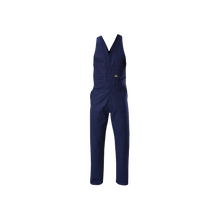 Load image into Gallery viewer, Hard Yakka Men&#39;s Foundations Tradesman Cotton Drill Action Back Overall - Navy - Overalls
