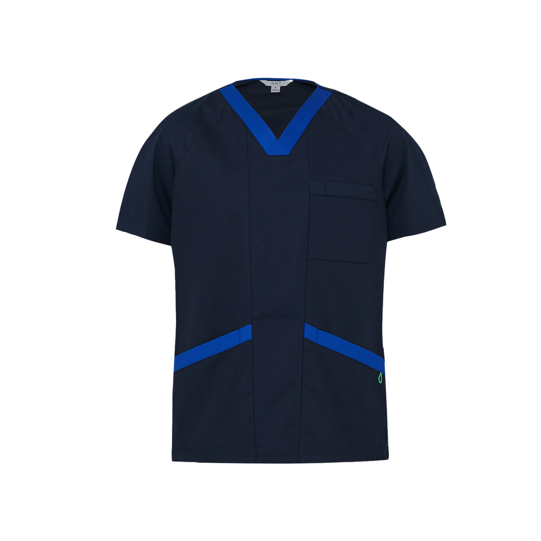 NNT Unisex Next-Gen Antibacterial Active Koller Scrub Top - Midnight - Scrubs