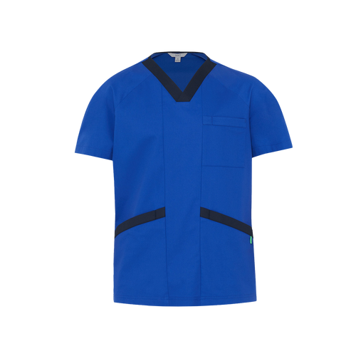 NNT Unisex Next-Gen Antibacterial Active Koller Scrub Top - Cobalt - Scrubs