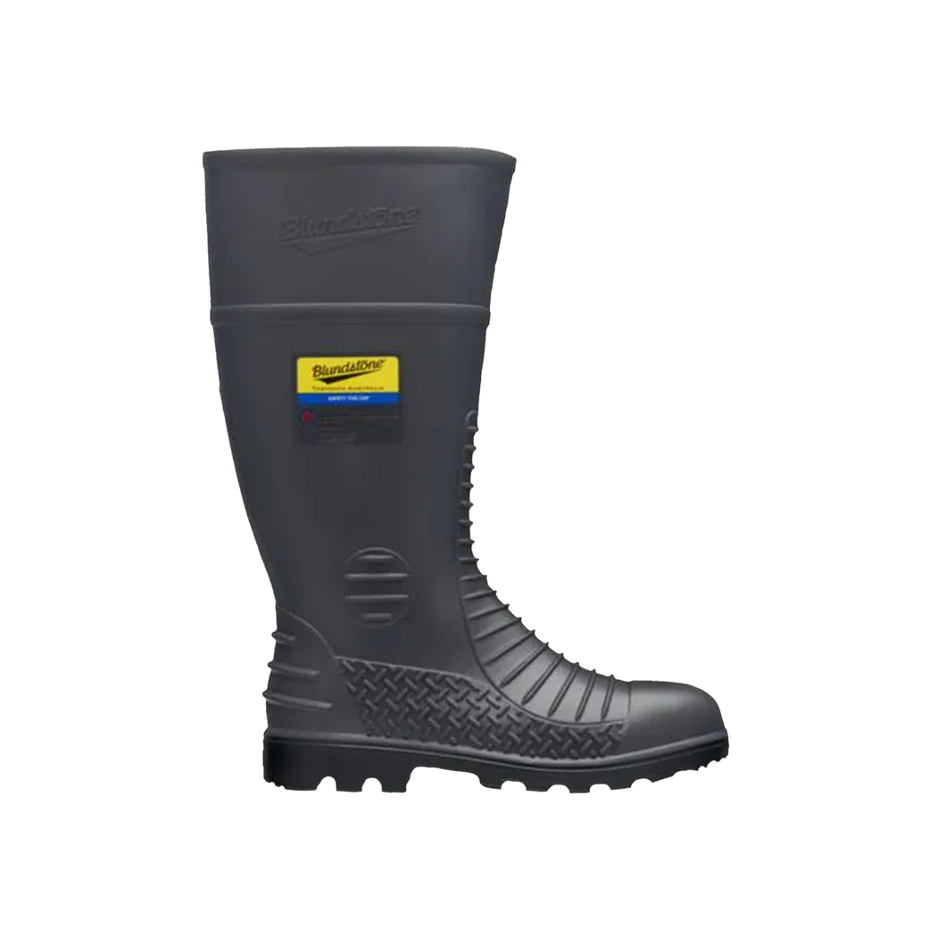 Blundstone Men's 025 Waterporoof Safety Rubber Gumboots - Black - Safety Footwear