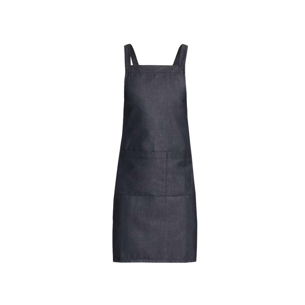 NNT Unisex Twill Bib Apron - Blue - Aprons