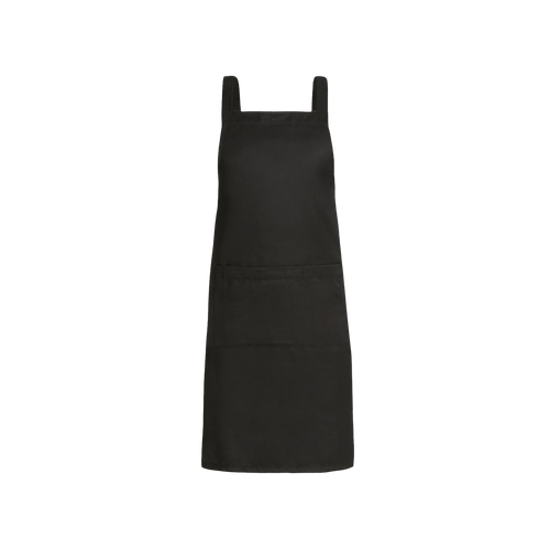 NNT Unisex Twill Bib Apron - Black - Aprons