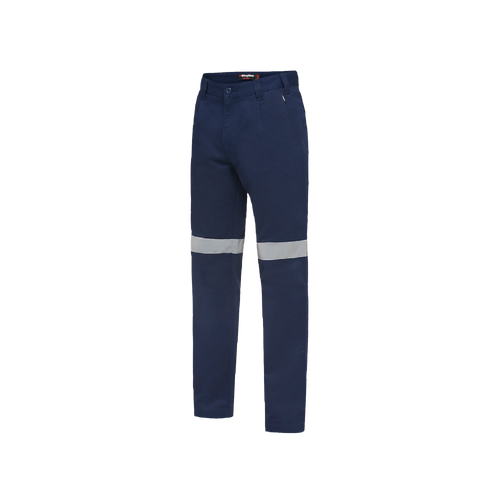 KingGee Men's Reflective Drill Pants - Navy - Pants