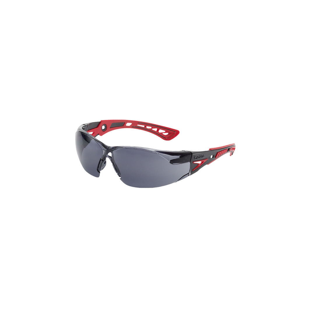 Bolle Rush+ Safety Glasses - Smoke - Eye Protection