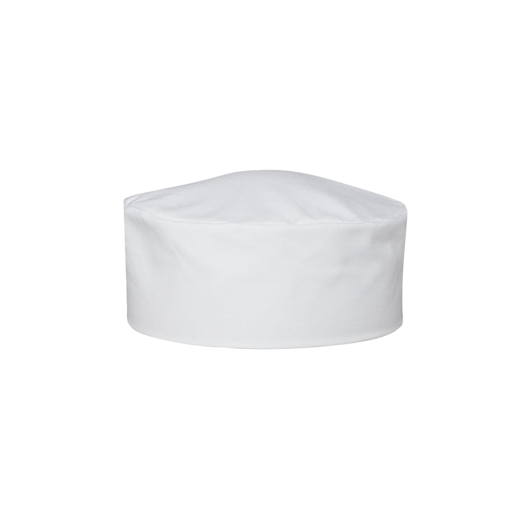 JB's Wear Unisex Chef's Cap - White - Chefwear