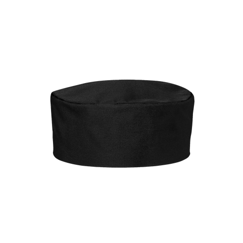 JB's Wear Unisex Chef's Cap - Black - Chefwear