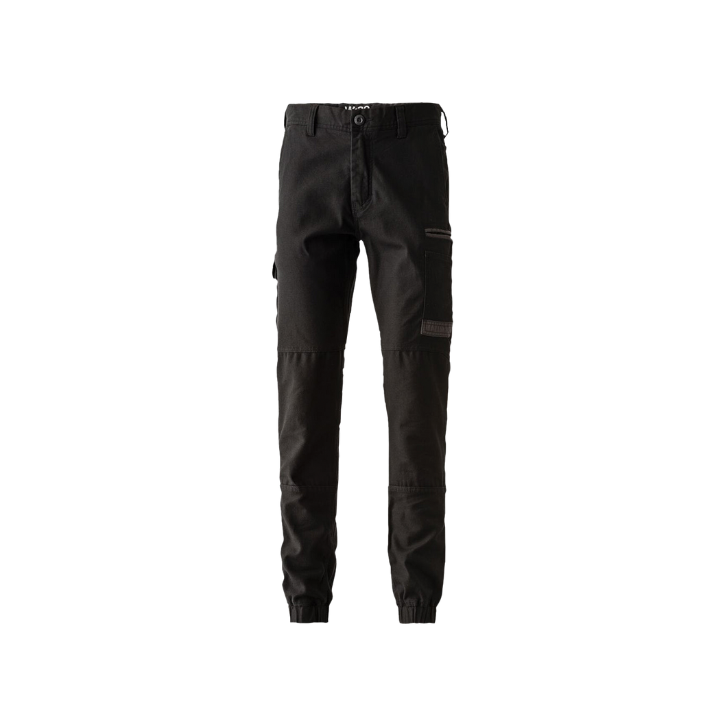 FXD Men's WP-4 Stretch Cuff Work Pants - Black - Pants