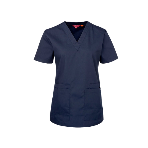 JB's Wear Women's Scrubs Top - Navy - Scrubs