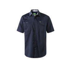 Load image into Gallery viewer, FXD Men's SSH-1 Short Sleeve Work Shirt - Navy - Shirts
