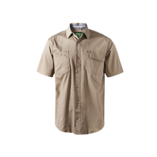 Load image into Gallery viewer, FXD Men&#39;s SSH-1 Short Sleeve Work Shirt - Khaki - Shirts
