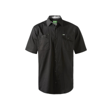 Load image into Gallery viewer, FXD Men's SSH-1 Short Sleeve Work Shirt - Black - Shirts
