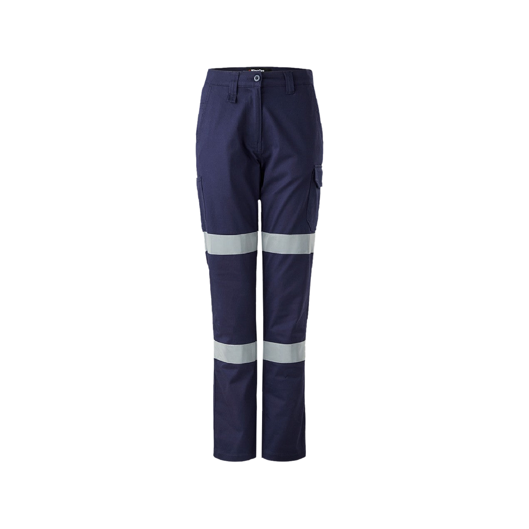 KingGee Women's Stretch Bio Motion Pants - Navy - Pants