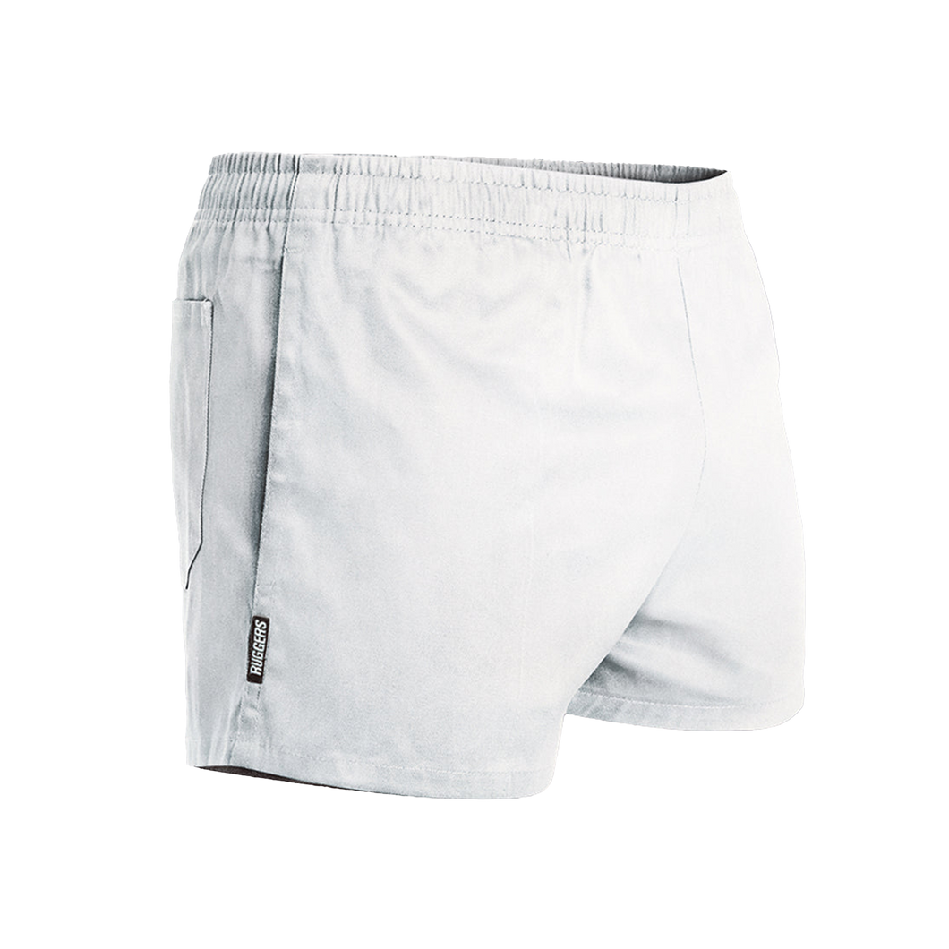 KingGee Men's Original Rugger Cotton Drill Shorts - White - Shorts