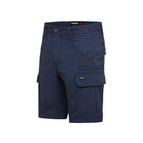 KingGee Men's Tradies Utility Cargo Shorts - Navy - Shorts