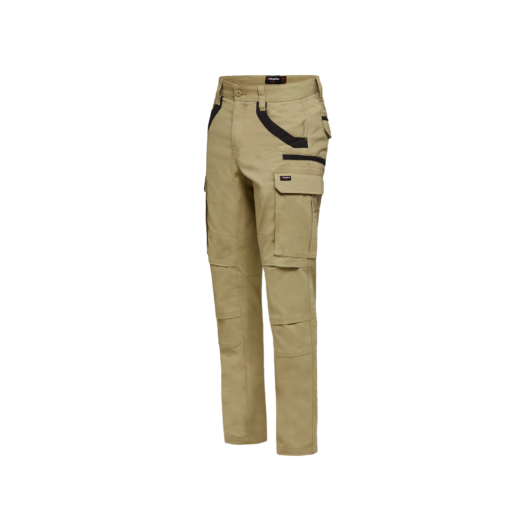 KingGee Men's Tradies Utility Cargo Pants - Khaki - Pants