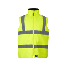 Load image into Gallery viewer, Rainbird Men's Reversible Utility Vest - Yellow - Vests
