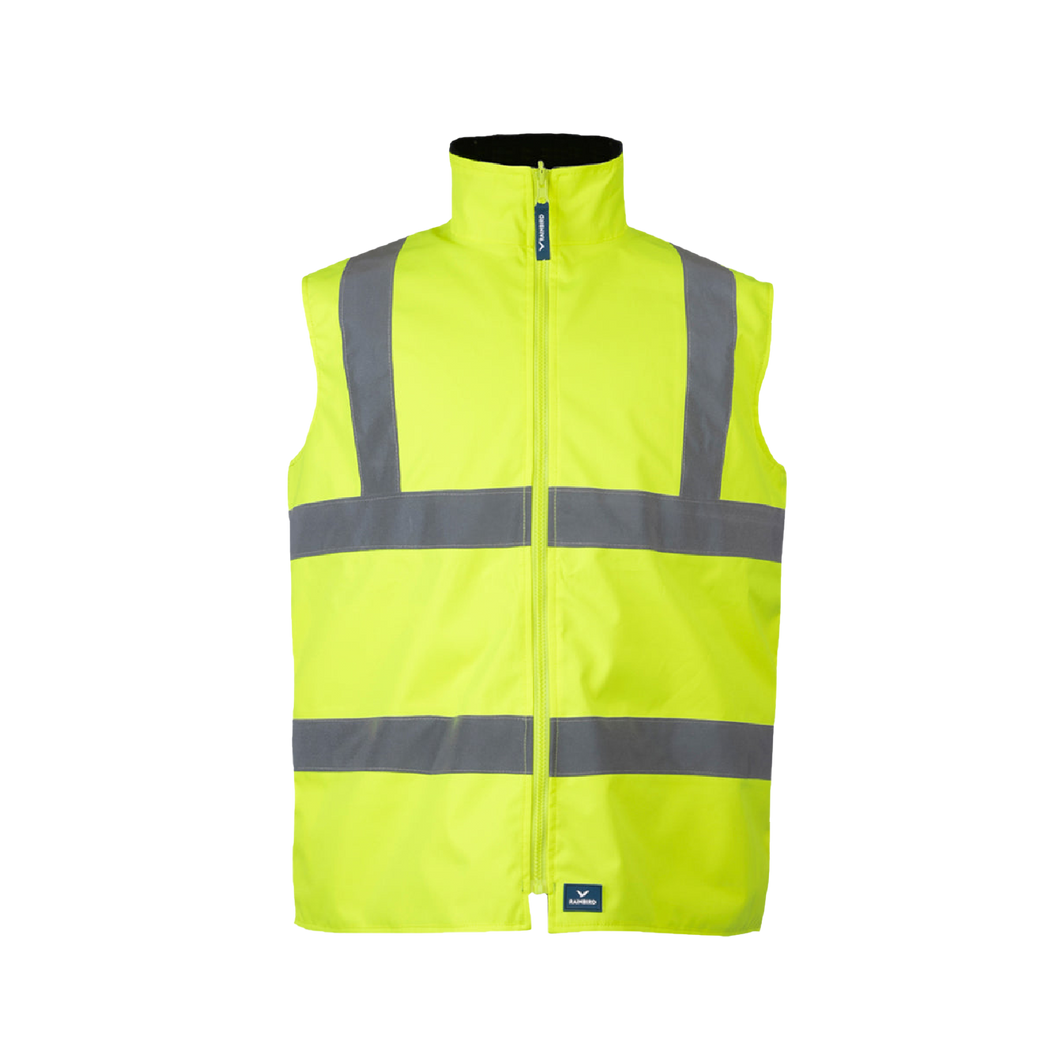 Rainbird Men's Reversible Utility Vest - Yellow - Vests