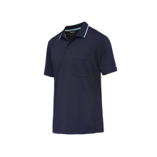 Load image into Gallery viewer, KingGee Men&#39;s Workcool Hyperfreeze Short Sleeve Polo - Navy - Polos
