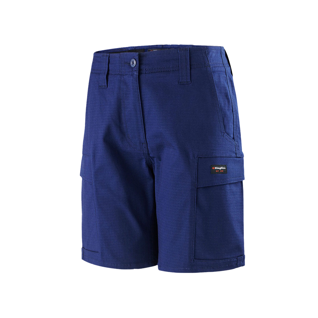 KingGee Women's Workcool Pro Shorts - Navy - Shorts