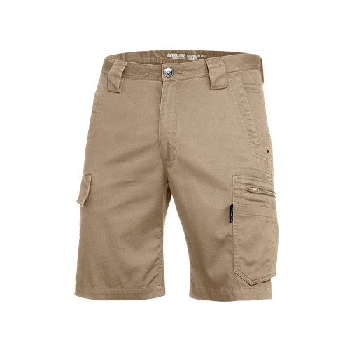 KingGee Men's Tradie Summer Shorts - Khaki - Shorts