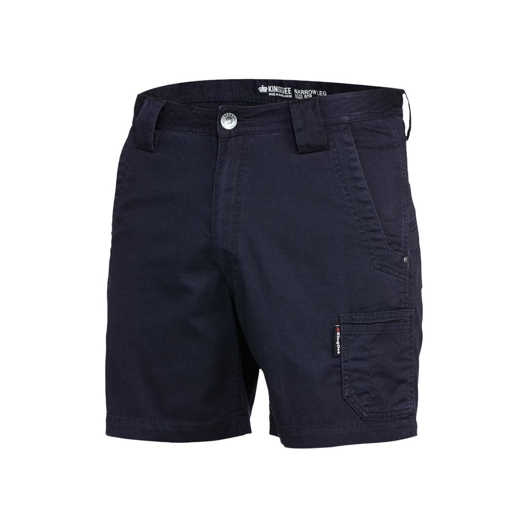 KingGee Men's Tradie Summer Short Shorts - Oiled Navy - Shorts