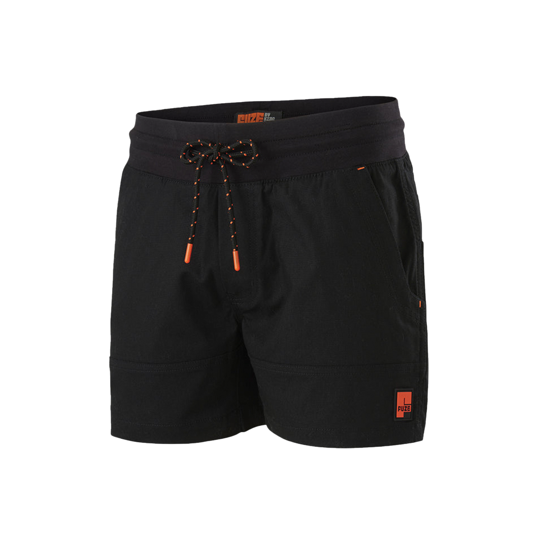 FUZE Men's Comfort Shorts - Black - Shorts