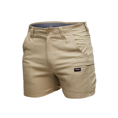 KingGee Men's Workcool Pro Short Shorts - Khaki - Shorts