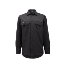 Load image into Gallery viewer, KingGee Men&#39;s Workcool 2 Long Sleeve Shirt - Charcoal - Shirts
