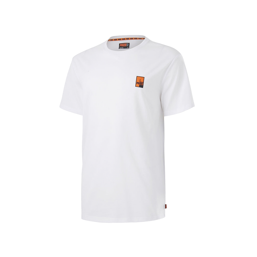 FUZE Men's Short Sleeve T-Shirt - White - Tees