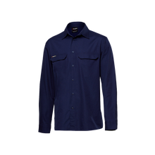 Load image into Gallery viewer, KingGee Men&#39;s Workcool Pro Long Sleeve Shirt - Navy - Shirts
