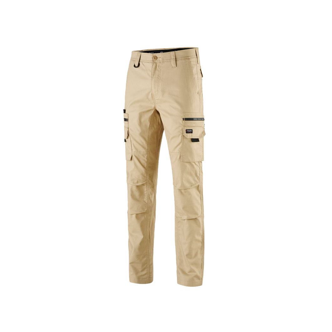 KingGee Men's N Force Pants - Khaki - Pants