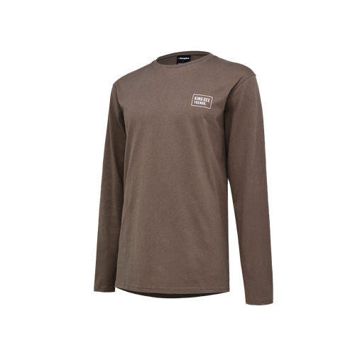 KingGee Men's T Long Sleeve Shirt - Military Green - Tees