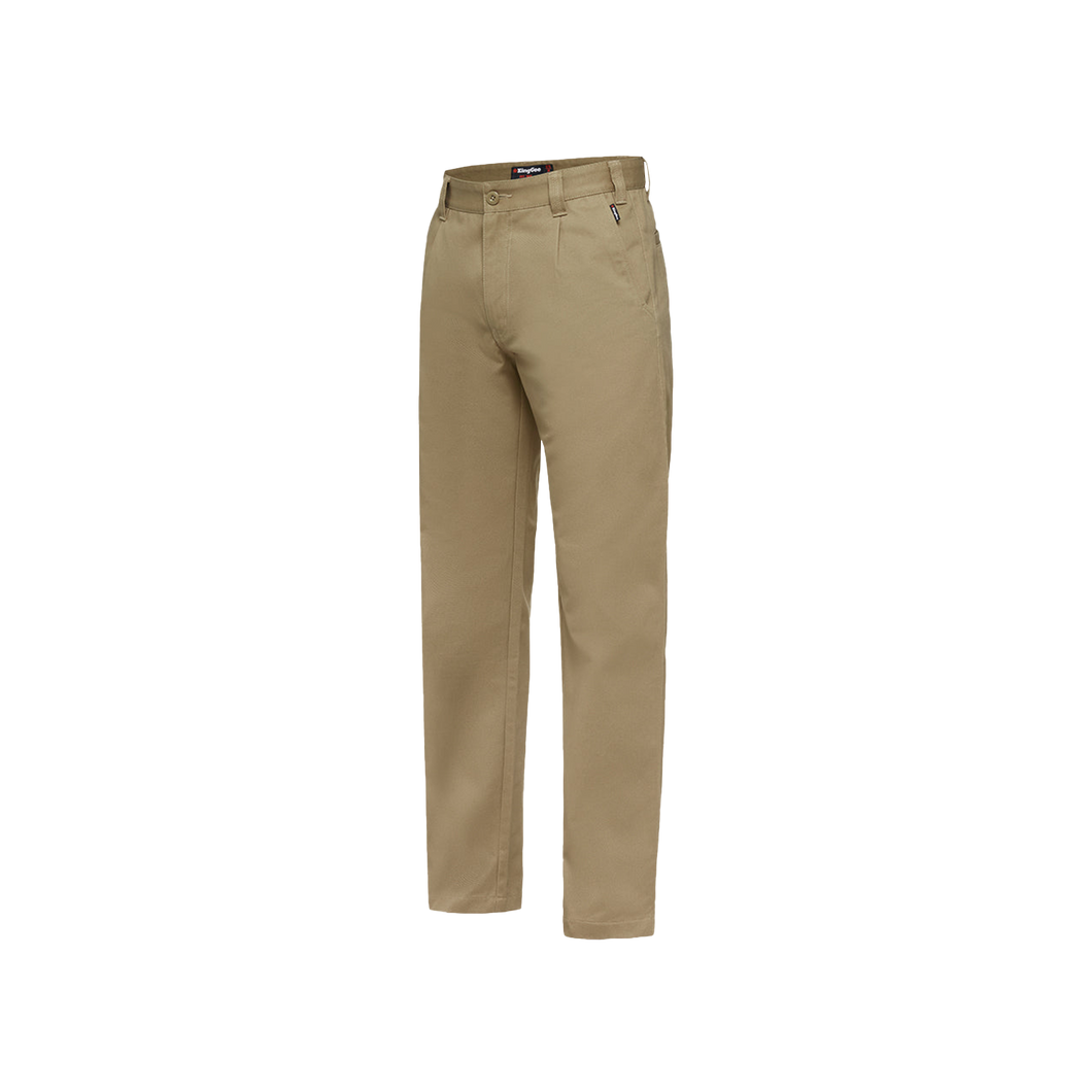 KingGee Men's Steel Tuff Drill Pants - Khaki - Pants