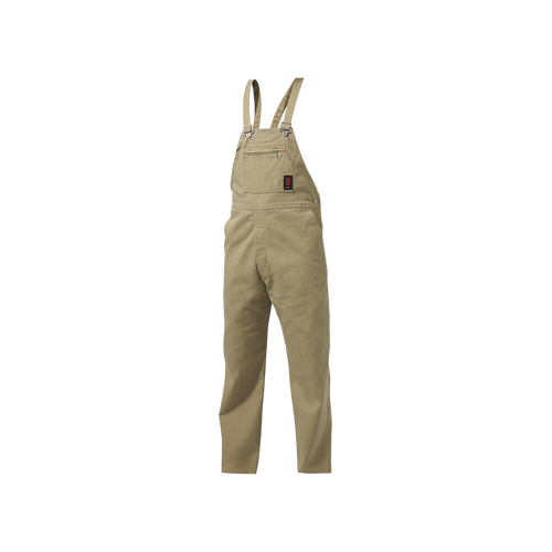 KingGee Men's Bib and Brace Drill Overall - Khaki - Overalls