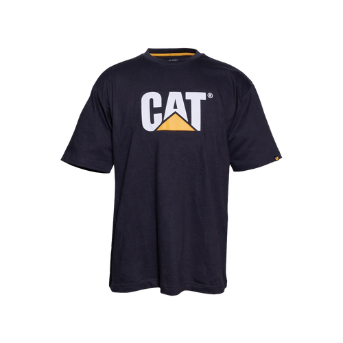 CAT Men's Trademark Logo Tee - Black - Tees