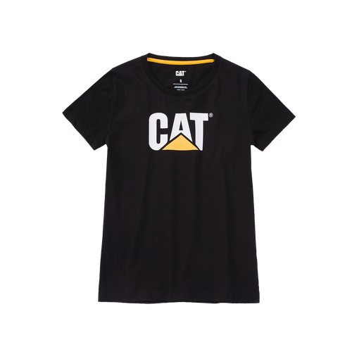 CAT Women's Trademark Logo Tee - Black - Tees