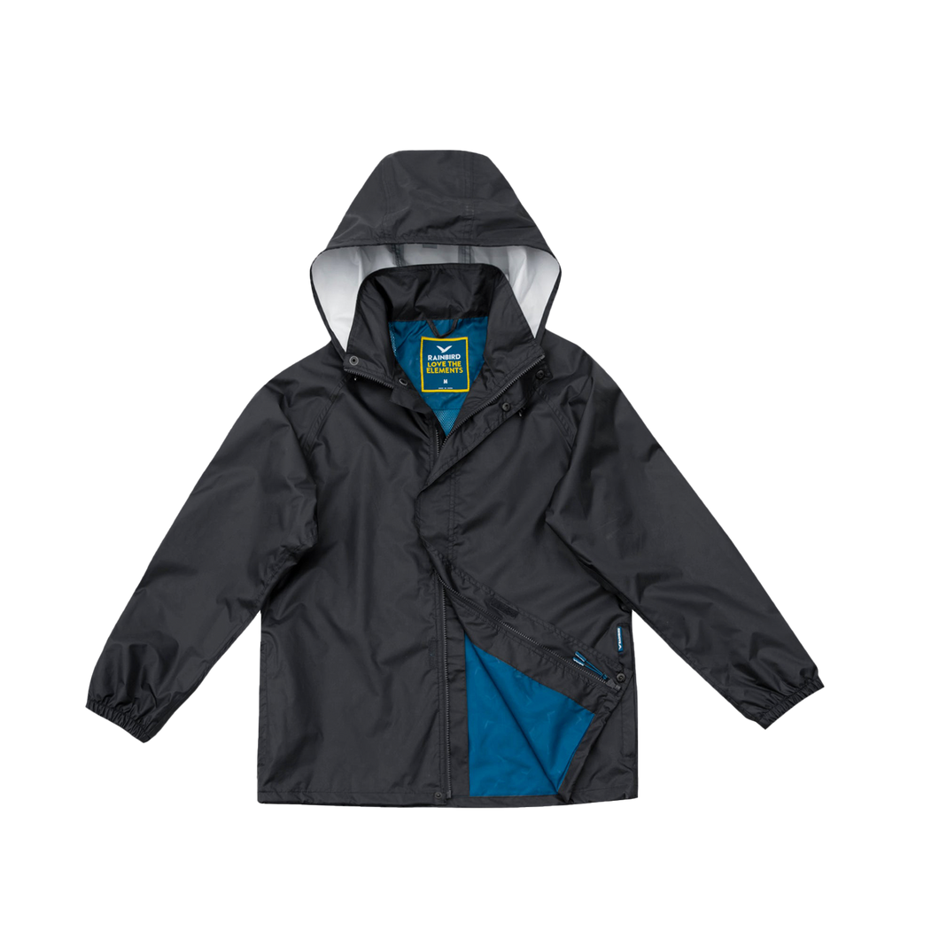 Rainbird Men's Stowaway Jacket - Black - Jackets