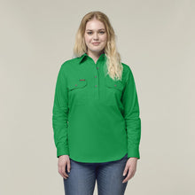 Load image into Gallery viewer, Mustang Women's Closed Front Workshirt - Green
