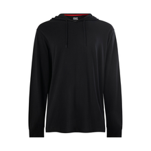 Load image into Gallery viewer, Hard Yakka Men's Long Sleeve Tee Hood - Black
