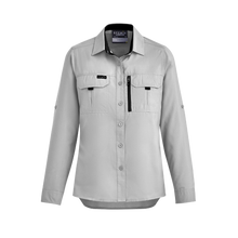 Load image into Gallery viewer, Syzmik Women's Outdoor Shirt L/S Ladies - Stone

