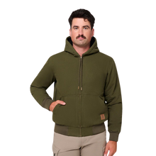 Load image into Gallery viewer, Hard Yakka Men's Canvas Bomber Jacket - Forest
