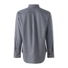 Load image into Gallery viewer, Mustang Men's Formal Check Shirt - Navy Check
