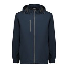 Load image into Gallery viewer, Syzmik Unisex Superlight Packable Rain Jacket - Navy
